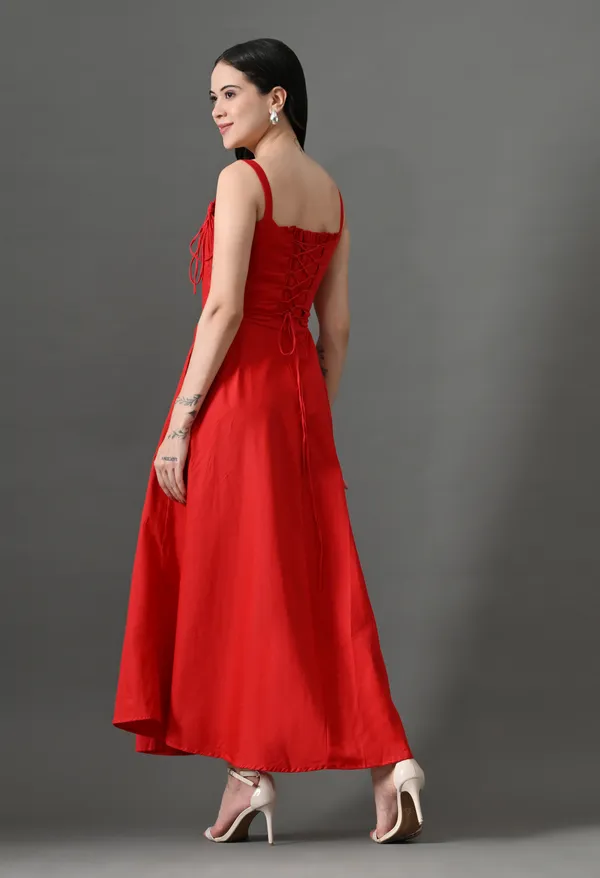 Red_Boss_Bodice_Cotton_Corset_Dress_For_Women