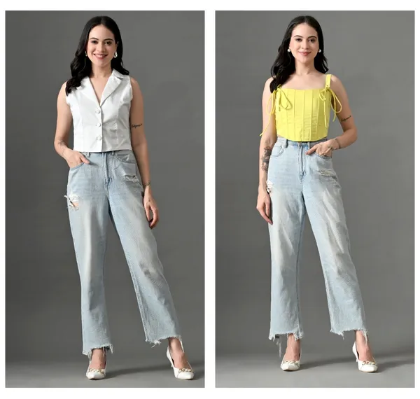 Lemon_Cotton_Corsia_Corset_Top_&_White_Waistcoat_Top_For_Women_(Pack_Of_2)
