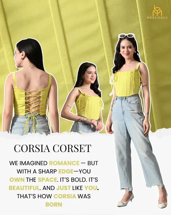 Lemon_Corsia_Cotton_Corset_Top_For_Women