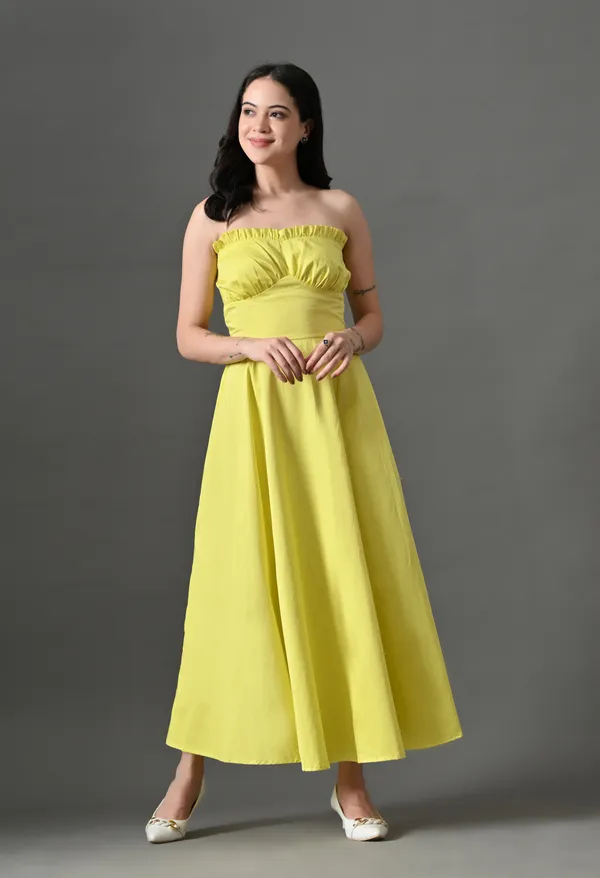 Lemon_Boss_Bodice_Cotton_Corset_Dress_For_Women