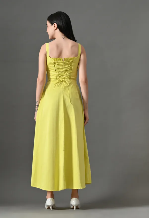 Lemon_Boss_Bodice_Cotton_Corset_Dress_For_Women