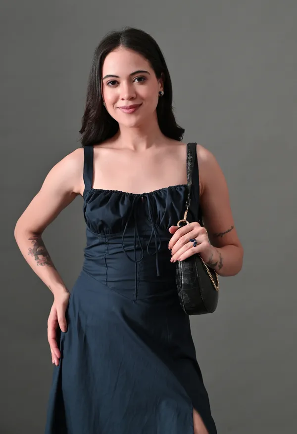 Black_Mellow_Mood_Cotton_Dress_For_Women
