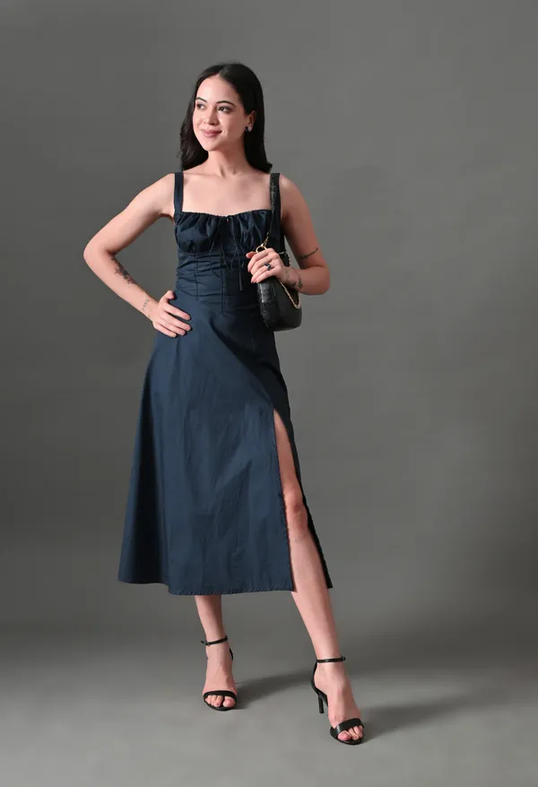 Black_Mellow_Mood_Cotton_Dress_For_Women