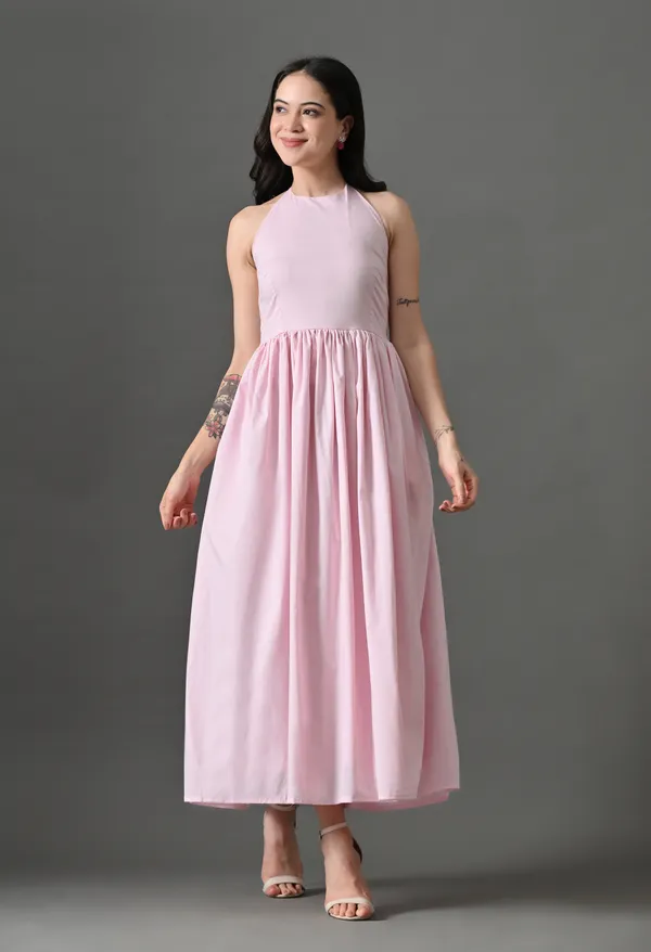 Pink_Sun-Kissed_Bloom_Cotton_Long_Dress_For_Women