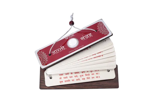 Aarti_Sangrah_(Hindi)_with_Silver_Coin_in_a_Premium_Velvet_Box_Pack_Brings_calmness,_reduces_stress,_and_promotes_inner_peace