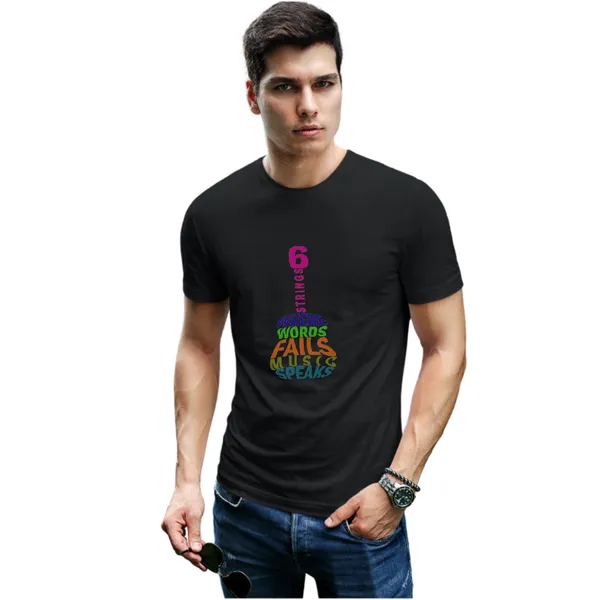 Stylish_Guitar_Print_Black_T-Shirt_for_Men_–_Casual_Round_Neck_Half_Sleeves_Tee_for_Music_Lovers