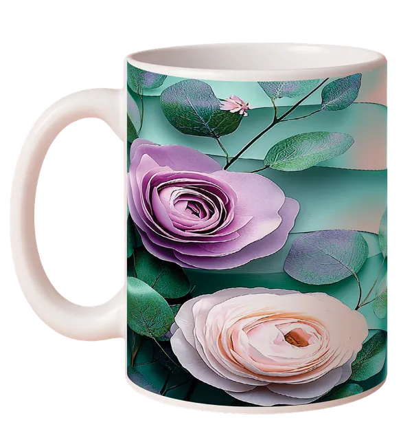 Multicolor_Ceramic_Flowers1_Printed_Microwave_Safe_Mugs