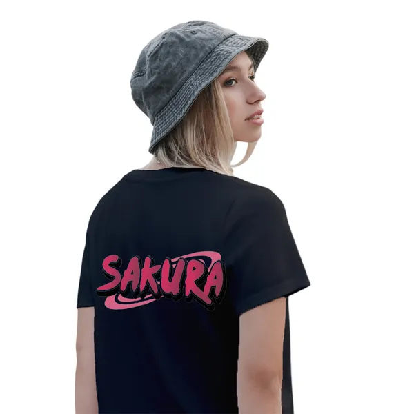 Sakura_Black_Printed_T-shirt_for_Women_–_Stylish__Half_Sleeves_Casual_Tee