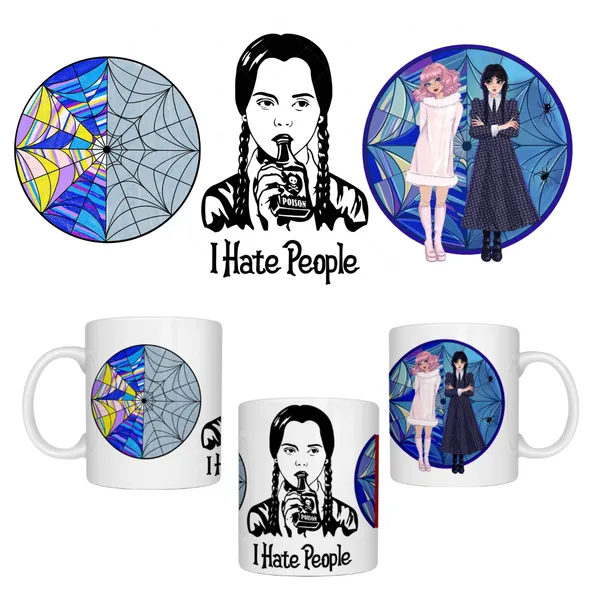 Multicolor_Printed_Wednesday_Ceramic_Mugs__Ideal_For_Gifts_And_Home