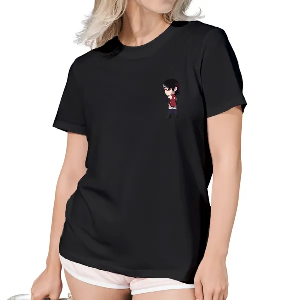 Sarada_Black__Women’s_T-Shirt_–_Trendy_Anime-Inspired_Graphic_Tee_for_Casual_&_Streetwear_Fashion