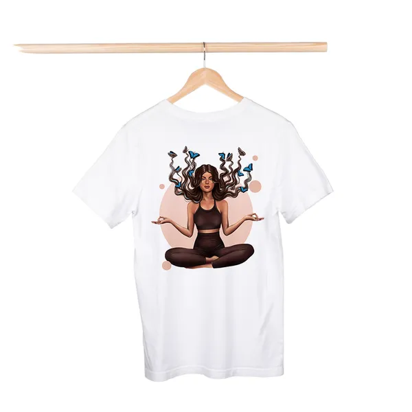 Butterflies_White_Printed_T-Shirt_for_Women–_Stylish_Cotton_Round_Neck_Casual_Tee
