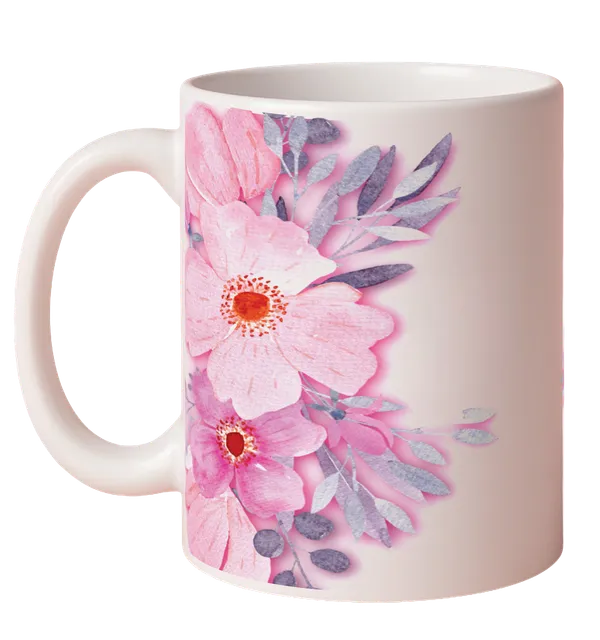 Multicolor_Ceramic_Pink_flowers_Printed_Microwave_Safe_Mugs