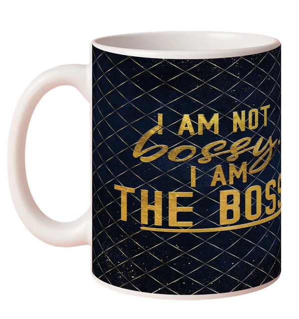 Multicolor_Ceramic_I_am_not_bossy,I_am_boss_Printed_Microwave_Safe_Mugs