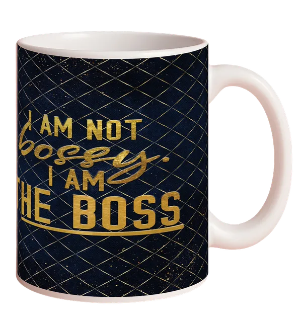 Multicolor_Ceramic_I_am_not_bossy,I_am_boss_Printed_Microwave_Safe_Mugs