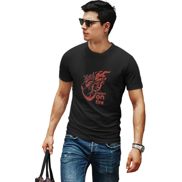 Heart_on_Fire_Black_Printed_T-Shirt_for_Men_–_Stylish_Half_Sleeve_Cotton_Tee_for_Casual,_Gym_&_Daily_Wear