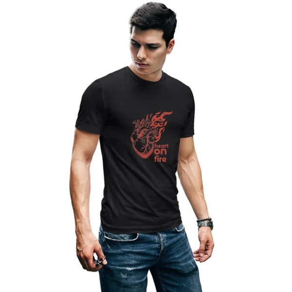 Heart_on_Fire_Black_Printed_T-Shirt_for_Men_–_Stylish_Half_Sleeve_Cotton_Tee_for_Casual,_Gym_&_Daily_Wear