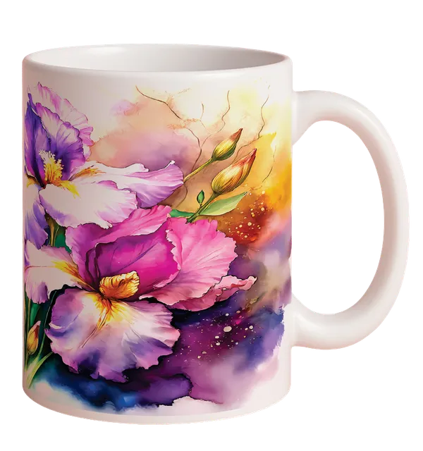 Multicolor_Ceramic_Lavender_flower_Printed_Microwave_Safe_Mugs