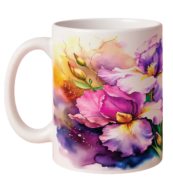 Multicolor_Ceramic_Lavender_flower_Printed_Microwave_Safe_Mugs