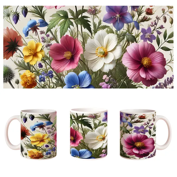Multicolor_Ceramic_Flowers_Printed_Microwave_Safe_Mugs