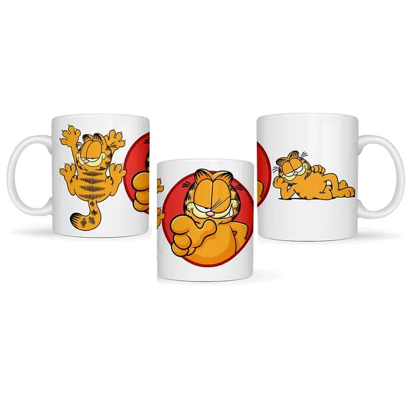 Multicolor_Printed_Garfield_Ceramic_Mugs__Ideal_For_Gifts_And_Home
