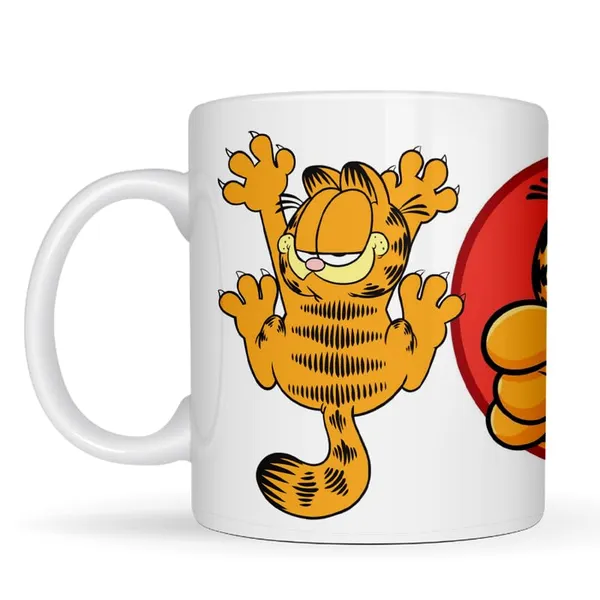 Multicolor_Printed_Garfield_Ceramic_Mugs__Ideal_For_Gifts_And_Home