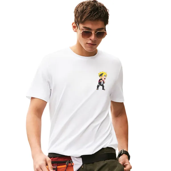 Boroto_White_Printed_T-Shirt_for_Men_–_Stylish_Half_Sleeve_Round_Neck_Summer_Tee