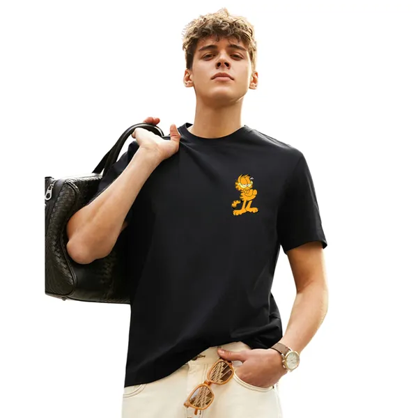 Garfield_Black_Printed_T-Shirt_for_Men_–_Stylish_Round_Neck_Half_Sleeve_Cotton_Tee