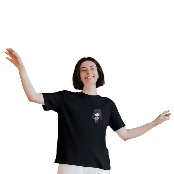 Hinata_Black_T-Shirt_for_Women_–_Stylish_Anime_Graphic_Tee,_Casual_Loose_Fit_Summer_Wear