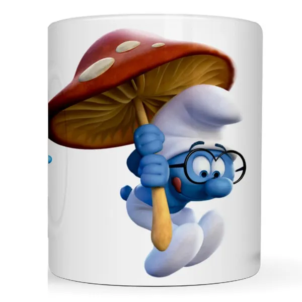Multicolor_Printed_Smurfs_Ceramic_Mugs__Ideal_For_Gifts_And_Home