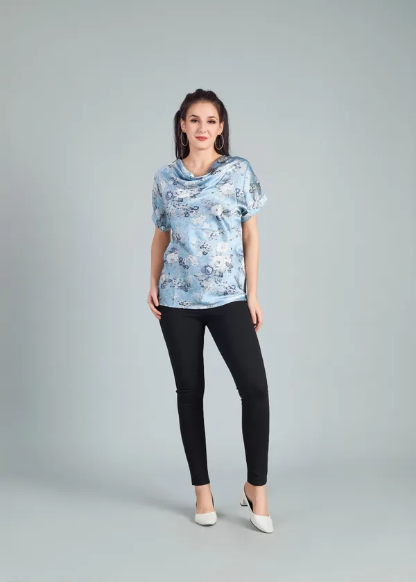 Blue_Premium_Floral_Printed_Top_For_Women