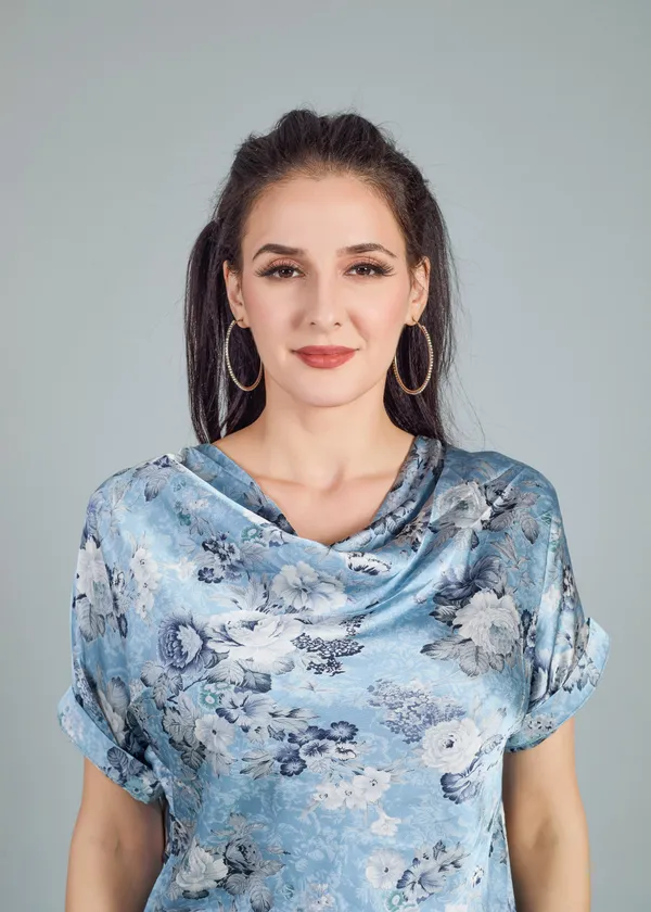 Blue_Premium_Floral_Printed_Top_For_Women