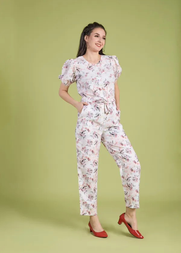 White_Premium_Floral_Printed_Jumpsuit_For_Women