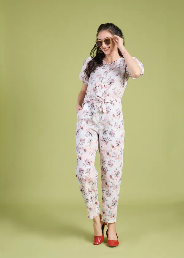 White_Premium_Floral_Printed_Jumpsuit_For_Women