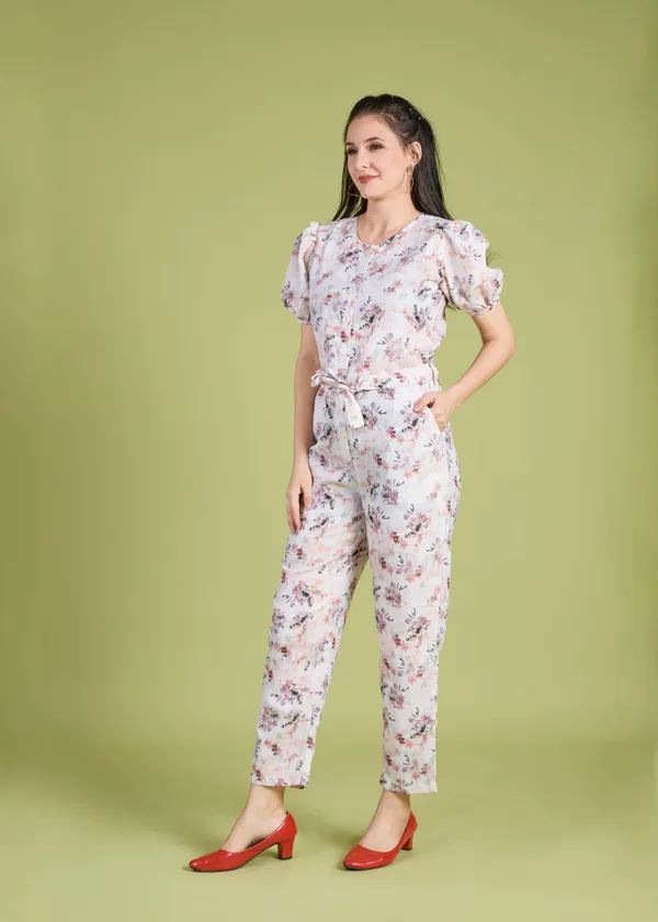 White_Premium_Floral_Printed_Jumpsuit_For_Women