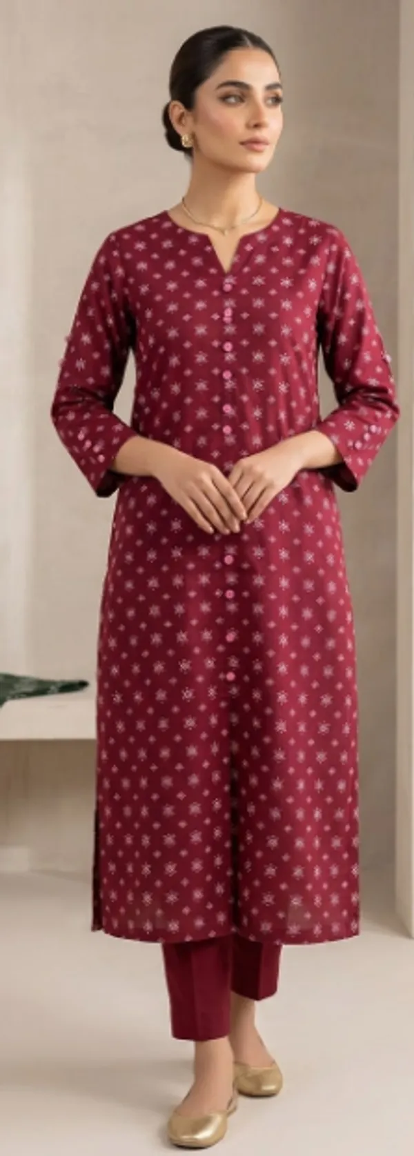 Elegant_Red_Kurta_Top_only