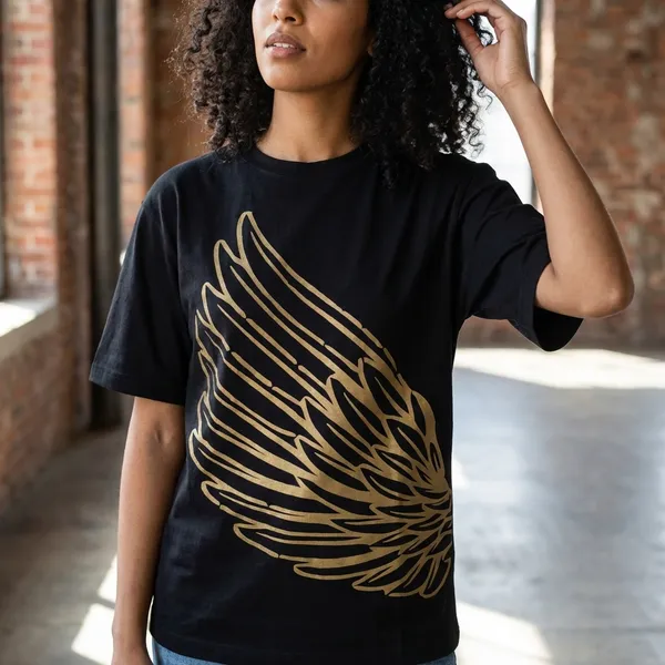 Charcoal_Cotton_T-shirt_For_Women