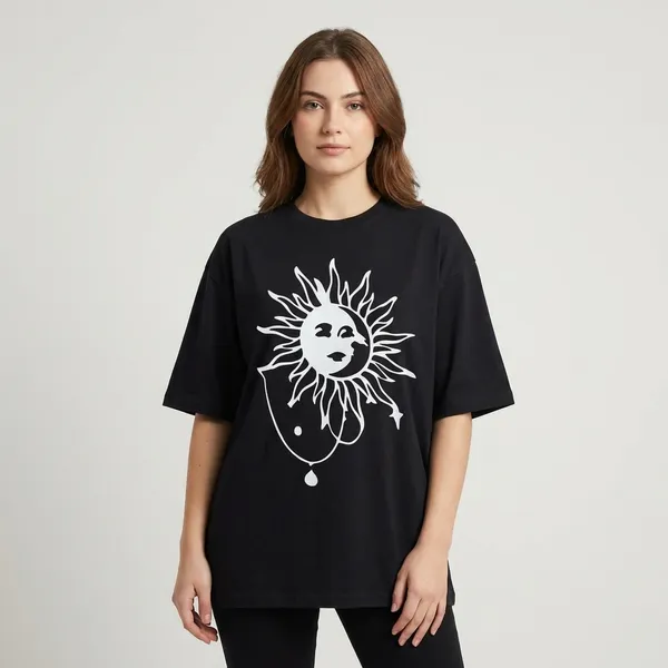 Black_Cotton_T-shirt_For_Women