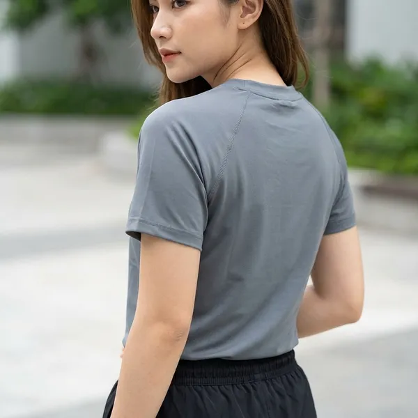 Grey_Cotton_T-shirt_For_Women