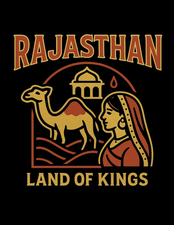 Black_Rajasthan_Printed_Cotton_Regular_Fit_T-Shirt_|_For_Men