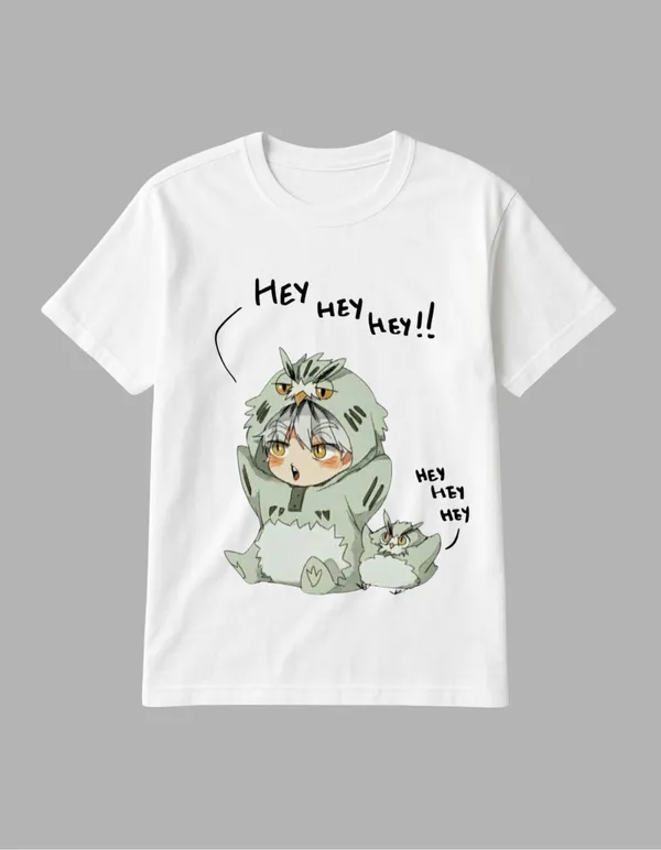 White_Haikyuu_Printed__Regular_Fit_T-Shirt_|_For_Unisex