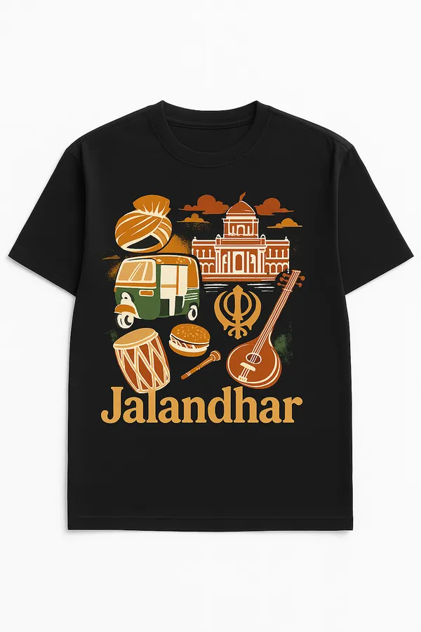 Black_Jalandhar_Printed_Cotton_Regular_Fit_T-Shirt_|_For_Men