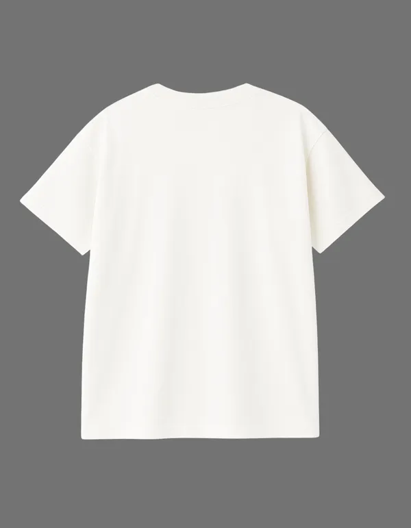 White_Sweat_Today_Smile_Tomorrow_Printed__Regular_Fit_T-Shirt_|_For_Unisex