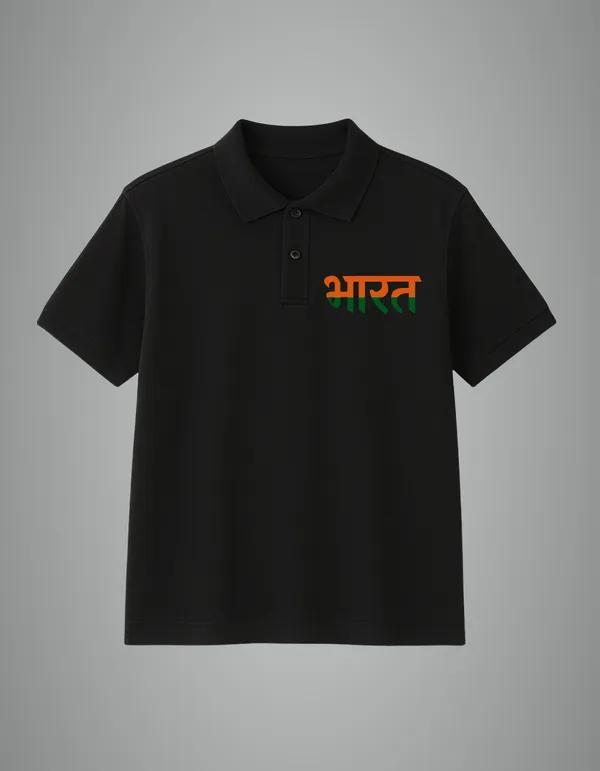 Black_Bharat_Printed_Cotton_Regular_Fit_T-Shirt_|_For_Men