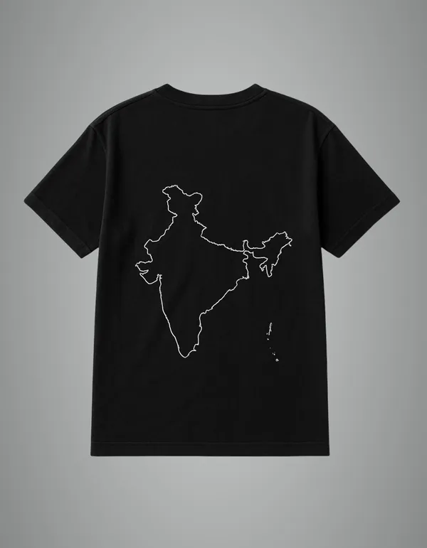 Black_Bharat_Printed_Cotton_Regular_Fit_T-Shirt_|_For_Men