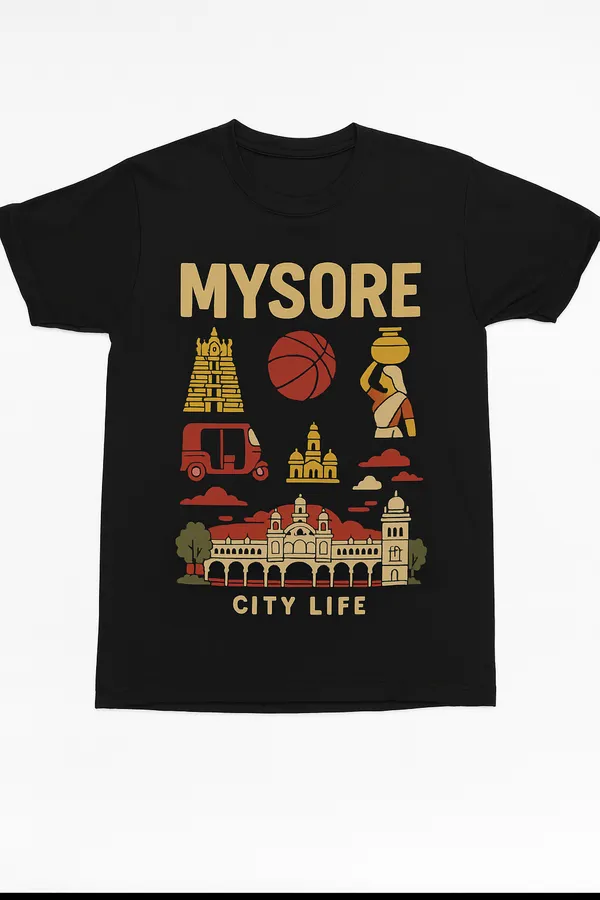 Black_Mysore_Printed_Cotton_Regular_Fit_T-Shirt_|_For_Men