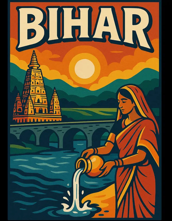 Black_Bihar_Printed_Cotton_Oversized_Fit_T-Shirt_|_For_Men