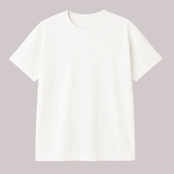 White_Solid_Cotton_Oversized_Fit_T-Shirt_|_For_Men