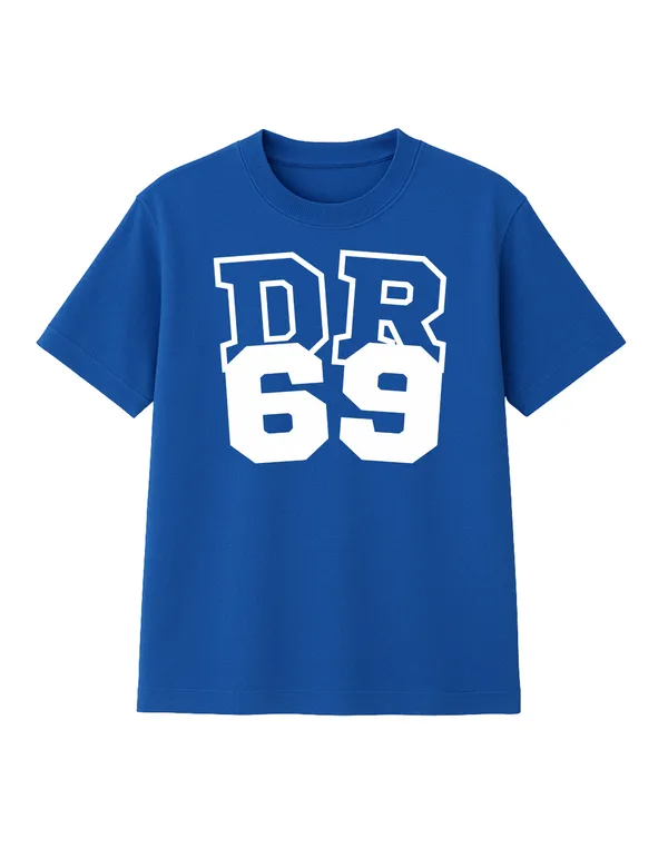 Royal_Blue_Dr69_Printed_Cotton_Regular_Fit_T-Shirt_|_For_Men