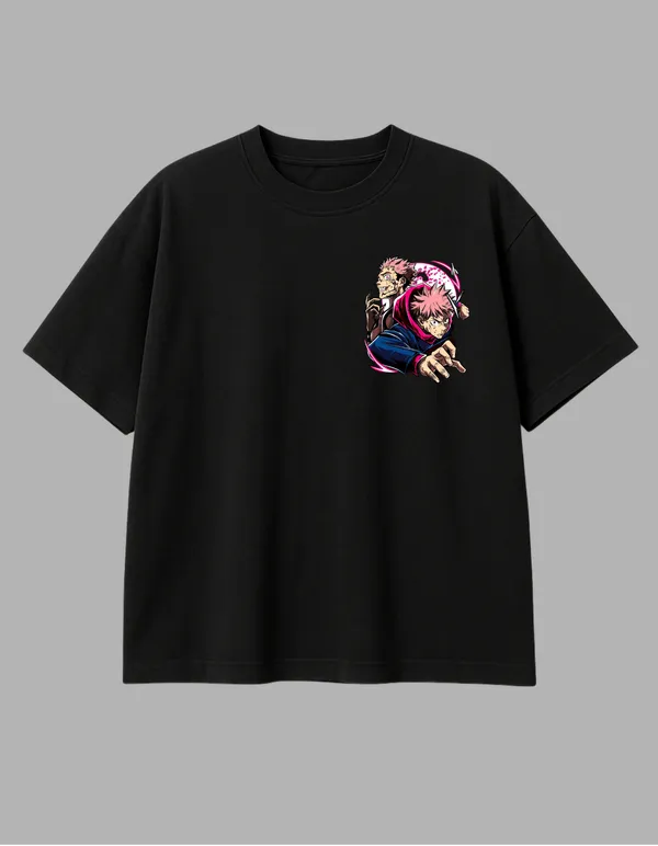 Black_Itadori_X_Sukuna_Printed__Oversized_Fit_T-Shirt_|_For_Unisex