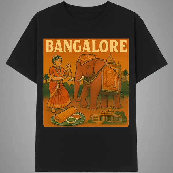 Black_Uttar_Pradesh_Printed_Cotton_Regular_Fit_T-Shirt_|_For_Men